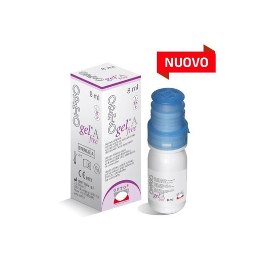 Opto Gel Free A – Gel Oftalmico per Secchezza Oculare Severa 8 ml