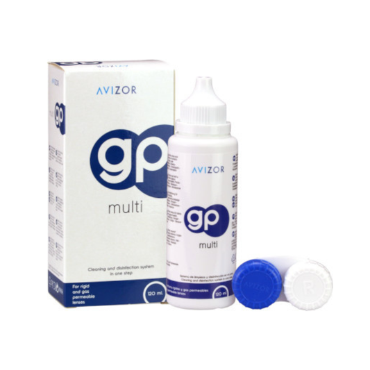 Avizor GP Multi 120ml – Soluzione Multiuso per Lenti Rigide