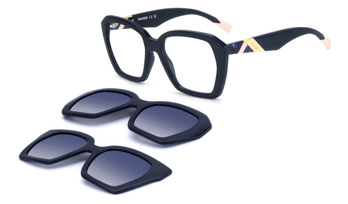 Occhiali da Vista con Doppio Clip-On Missoni MIS 0222/C2