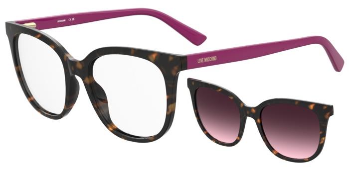 Occhiali da Vista Clip-On Love Moschino MOL681/C