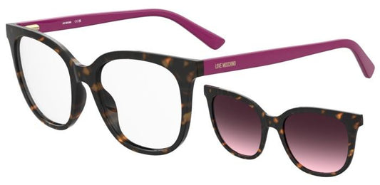 Occhiali da Vista Clip-On Love Moschino MOL681/C