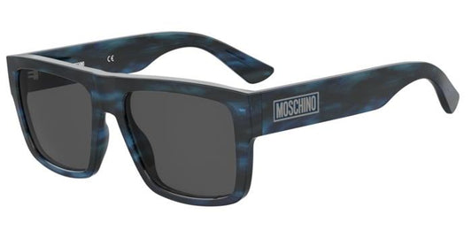 Occhiali da Sole Moschino MOS187/S – Collezione Rubber Trim Uomo | Street Style con Dettagli Iconici