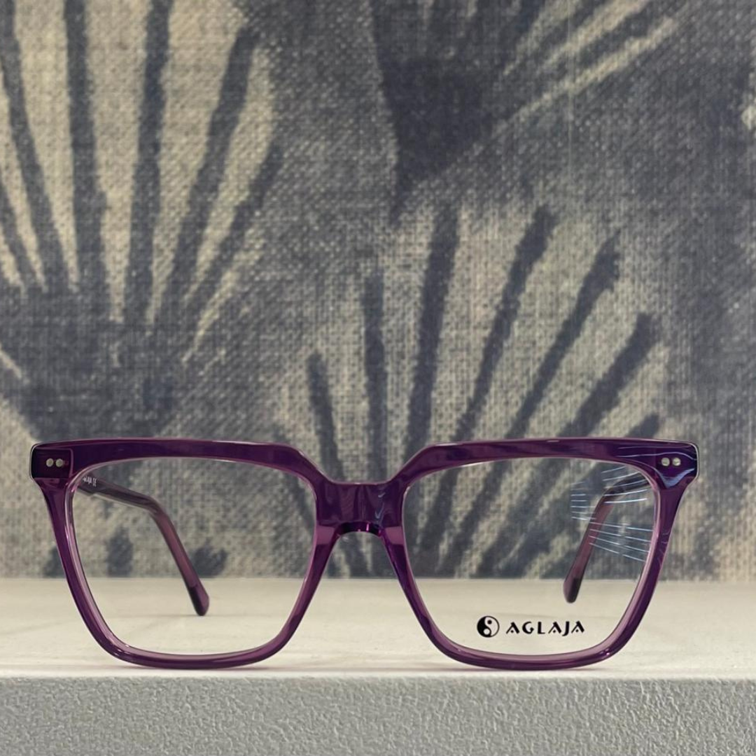 Occhiali da Vista Aglaja A735 – Eleganza Geometrica e Colori Decisi