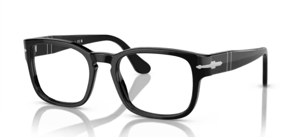 Occhiali da Vista Persol 3334V 95 – Nero | Montatura Acetato Taglia M 51 mm